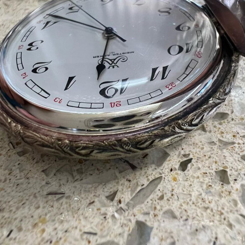 Anker Pocket Watch new, silver