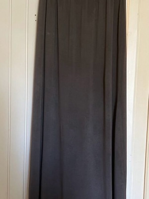 Strapless dress brown used with neck tie, size M