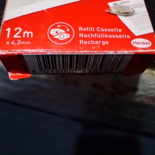 Pritt refill cassette 4.2mm new 12 meters