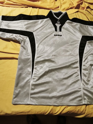 Admiral collectible sports shirt XL like new, black and grey