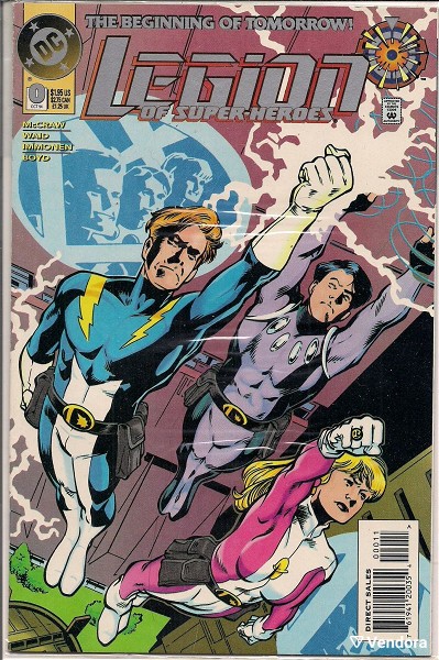  DC COMICS xenoglossa LEGION OF SUPER-HEROES (1989)