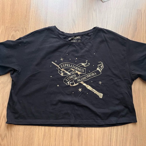 Harry Potter T-shirt new, Sinsay, size M, black