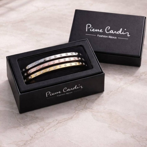 Vintage Pierre Cardin bracelet set used, multicolor