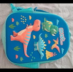 Preschool backpack with dinosaur design