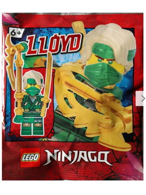 Lego Ninjago Lloyd 892292 katana axe polybag pouch new