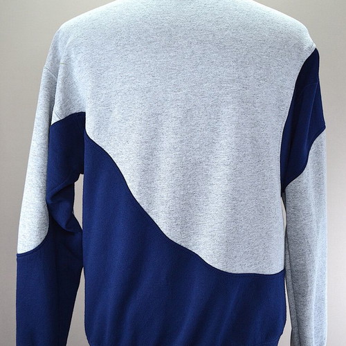 Nike reworked sweater with embroidered front logo, size L