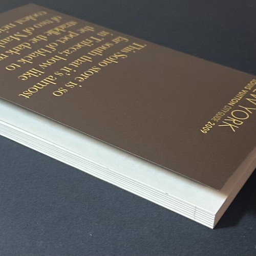 Louis Vuitton New York City Guide 2009 collectible travel book