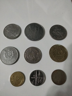 Foreign coins like new