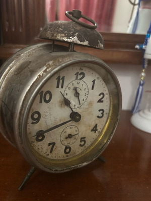 Επιτραπέζιο ρολόι Peter uhren GmbH μεταχειρισμένο, γερμανικό 1930, αναλογικό
