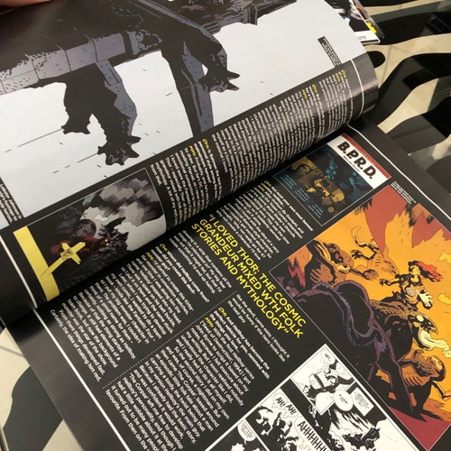 Comic Heroes Magazine #2 used, Captain America, Hellboy, Alan Moore