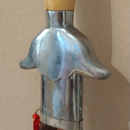 Tai Chi Jian Sword with Wooden Scabbard and Red Tassel like new
