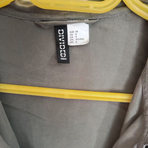 H&M Women's Thin Summer Coat Like New Green Size M