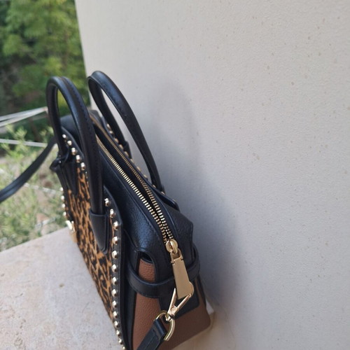 Michael Kors handbag, black and brown