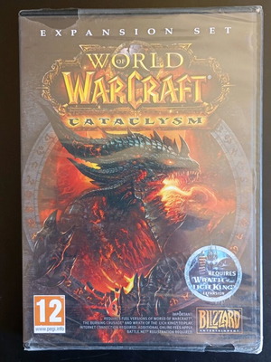 World of Warcraft Cataclysm expansion set new, sealed
