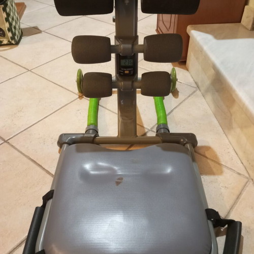 Abdominal Exercise Machine used, folds and stores easily