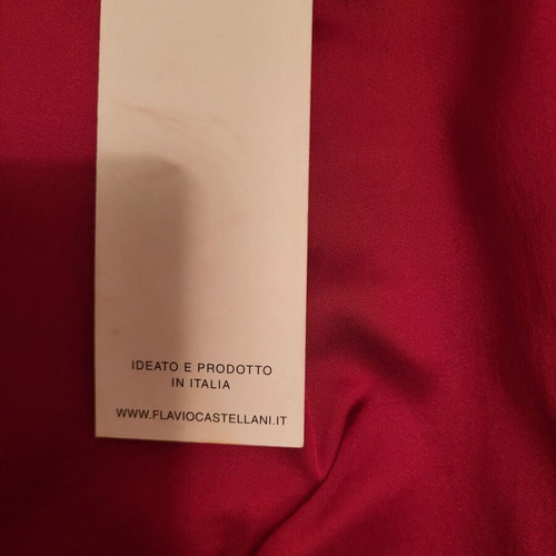 Strapless Top Flavio Castellani No 44 New, Cherry Color