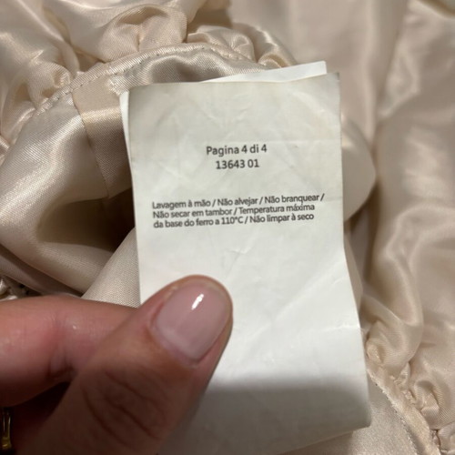 Red Valentino dress used, beige, size XL
