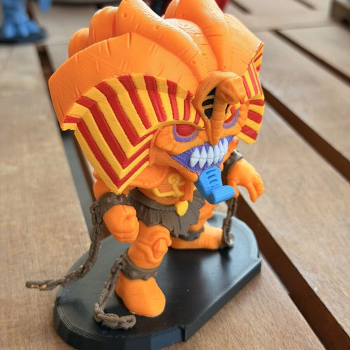 Yu-Gi-Oh Exodia the Forbidden One figure 12cm, 3D printed