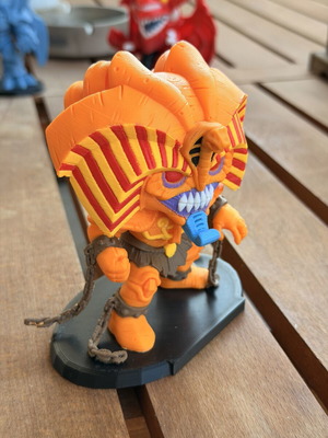 Yu-Gi-Oh Exodia the Forbidden One figure 12cm, 3D printed