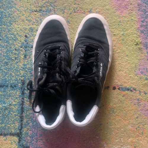 Adidas sneakers like new, size 42, black and white