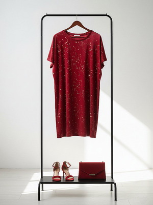 Glamorous velvet dress size M like new