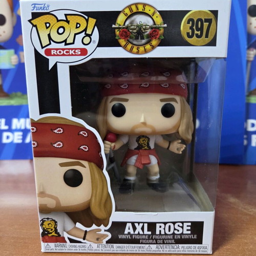 Funko Pop Rocks #397 Guns N Roses Axl Rose new figure