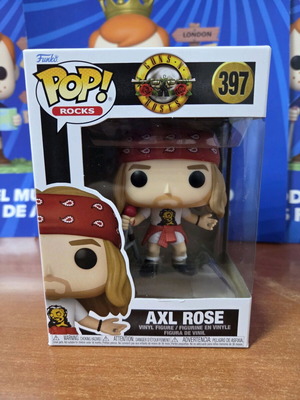 Funko Pop Rocks #397 Guns N Roses Axl Rose new figure