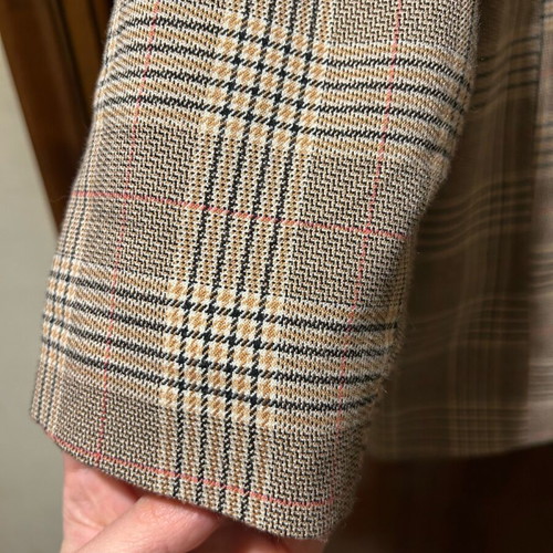 Stradivarius checked oversize jacket like new, size XS