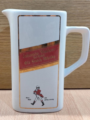 Johnnie Walker scotch whisky παλιά κεραμική κανάτα Made in Italy