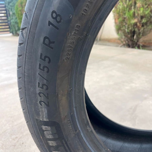 Michelin Primacy 4 225/55R18 102V car tire used Extra load
