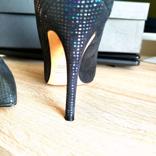 Women's shoes used, size 37, black pumps