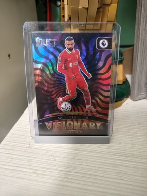 Mohamed Salah Visionary Case Hit trading card like new