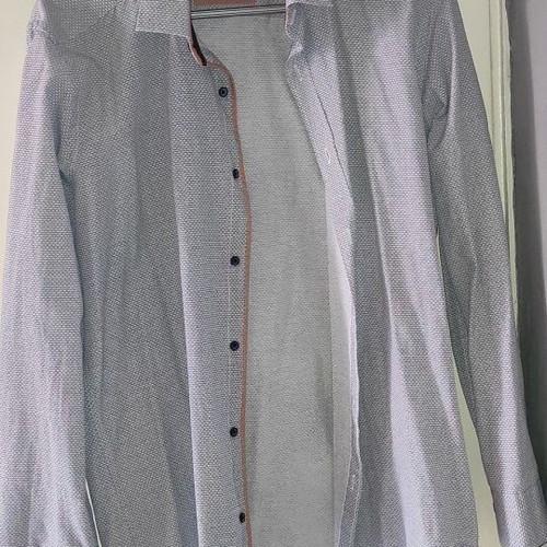Men's blue dress shirt size M like new