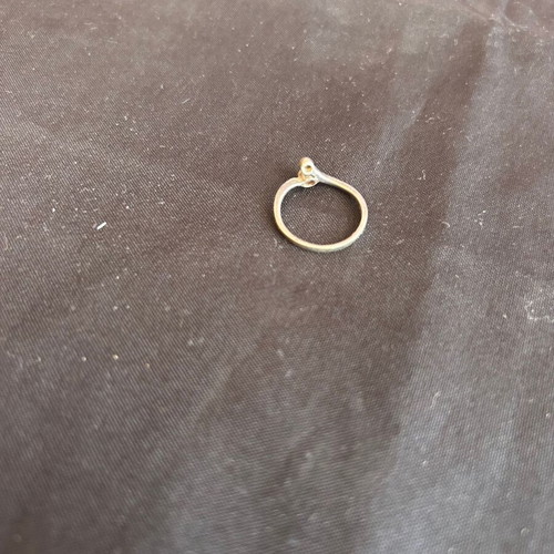 Silver ring size No.6 like new