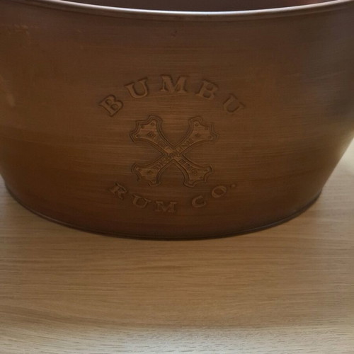 Metal Basin from Known Drink, New