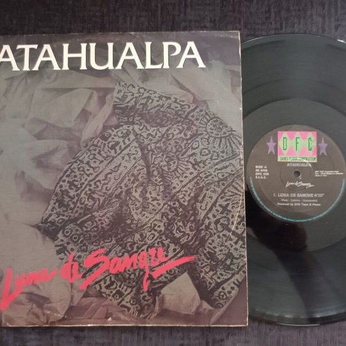 Atahualpa Luna De Sangre 12'' Maxi Single Italo Disco like new