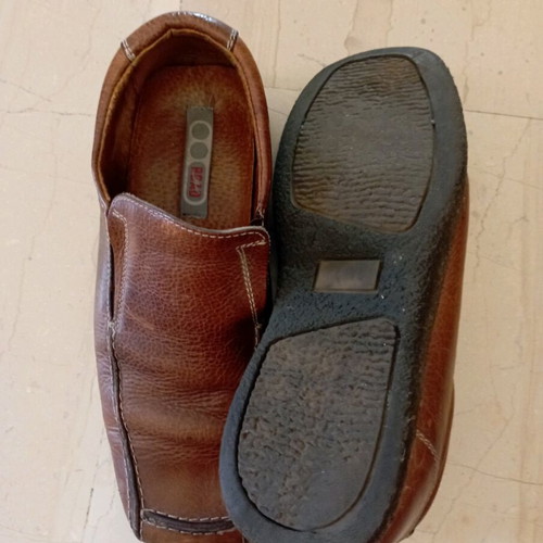 Roadsign men's shoes used, size 45, brown loafers