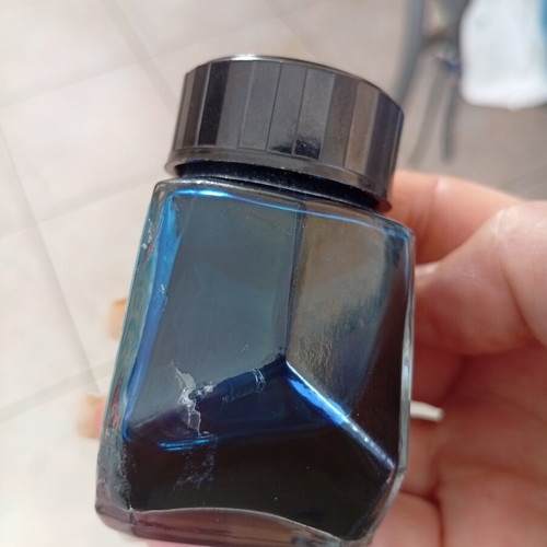 Waterman Paris South Sea Blue Ink 50ml, vintage