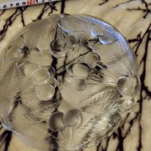 Selezione IVV Glass Deep Plate like new, made in Italy