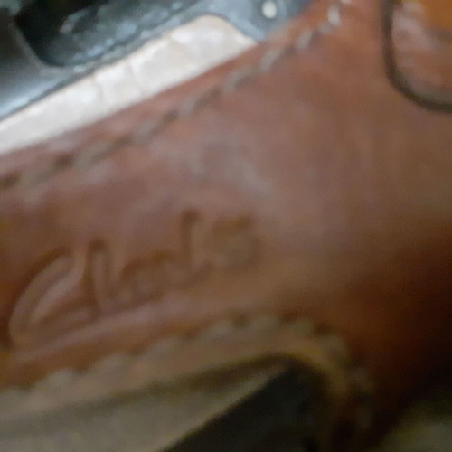 Clarks men's sandals used, size 46, brown