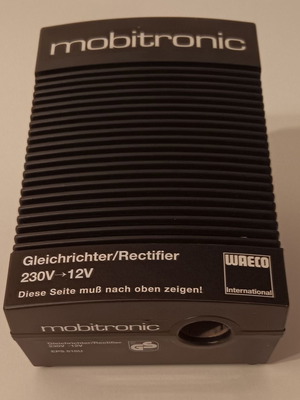 Μετασχηματιστής Mobitronic 230VAC σε 12VDC 5amps καινούργιος