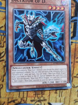 Dictator Of D Effect Monster σαν καινούργιο για Blue Eyes Deck