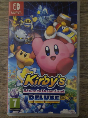 Kirby's Return to Dream Land Deluxe Nintendo Switch game