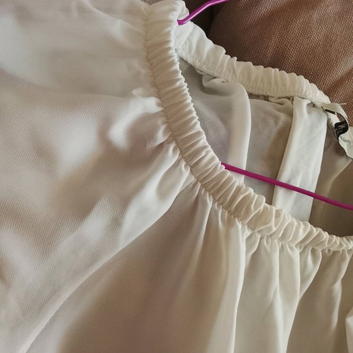 Boho blouse white size small like new