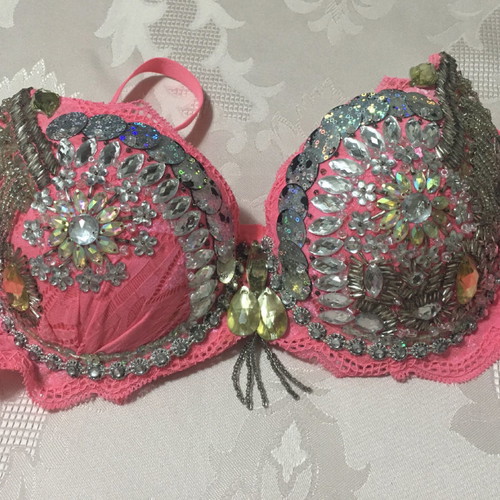Push up bra for belly dance made to order