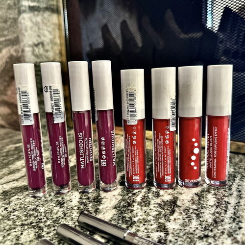 Seventeen Set new, sealed makeup collection with lip color and brow pencils