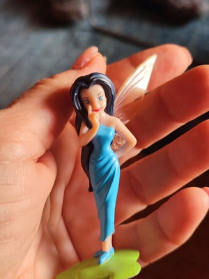 Disney Silvermist plastic figure from Tinkerbell fairy series like new