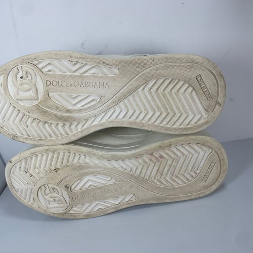 Dolce & Gabbana Roma low-top sneakers like new, size 42.5, white