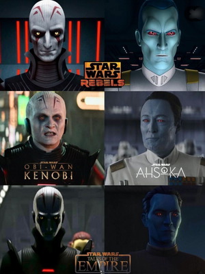 Star Wars Trawn and Inquisitor αφίσα