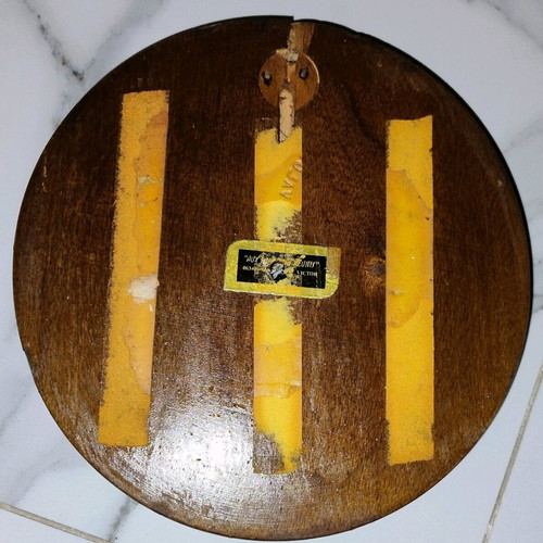 Drogou plaque like new, embossed French corvette emblem